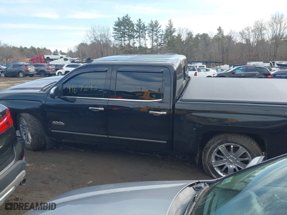 2015 Chevrolet Silverado 1500 High Country with VIN 3GCUKTEC3FG506216, listed as a IAAI auction lot 41672433 with 77,653 mi miles. Bid and sale history available at carsss.com. Image 14.