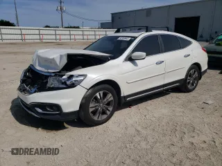 2013 Honda Crosstour EX-L z VIN 5J6TF1H59DL000823, wystawiony jako Copart lot #54368965 z przebiegiem 171 409 mil mil oraz Szkody całkowita. Historia ofert i sprzedaży dostępna na DreamBid. Obrazek 1.
