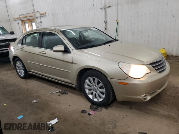 2010 Chrysler Sebring Limited with VIN 1C3CC5FD1AN190847, listed as a Copart auction lot 51219675 with 144,025 mi miles and Salvage title. Bid and sale history available at DreamBid. Image 4.