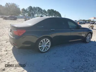 2011 BMW 7 Series with VIN WBAKX8C55BC198177, listed as a Copart auction lot 77016924 with 99,275 mi miles and Salvage title. Bid and sale history available at DreamBid. Image 3.