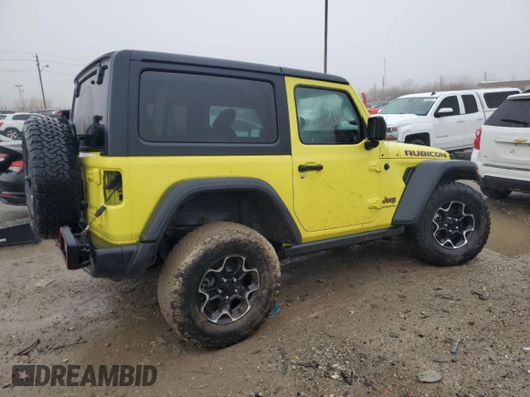 2023 Jeep Wrangler Rubicon with VIN 1C4HJXCG7PW693674, listed as a Copart auction lot 39764594 with 12,144 mi miles and . Bid and sale history available at DreamBid. Image 3.