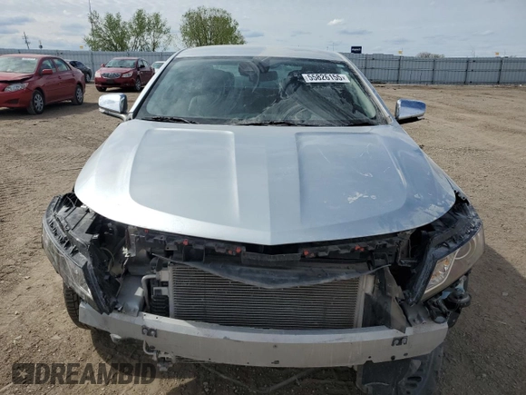 2015 Chevrolet Impala LTZ with VIN 2G1155SL2F9191714, listed as a Copart auction lot 55826155 with 127,844 mi miles and Salvage Title. Bid and sale history available at DreamBid. Image 5.