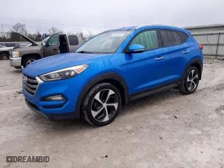 2016 Hyundai Tucson Sport with VIN KM8J33A2XGU199764, listed as a Copart auction lot 44368535 with 137,582 mi miles and Clean Title. Bid and sale history available at carsss.com. Image 1.