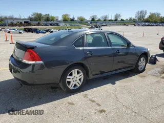 2013 Chevrolet Impala LT with VIN 2G1WB5E36D1174386, listed as a Copart auction lot 52981755 with 76,455 mi miles and Salvage Title. Bid and sale history available at DreamBid. Image 3.