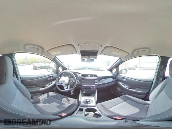 2022 Nissan LEAF S with VIN 1N4AZ1BV2NC558484, listed as a Copart auction lot 50522405 with 35,355 mi miles and Non Repairable. Bid and sale history available at DreamBid. Image 14.