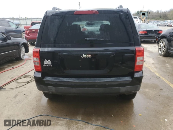 2012 Jeep Patriot Sport with VIN 1C4NJRBB0CD633584, listed as a Copart auction lot 51048195 with 158,847 mi miles and Salvage Title. Bid and sale history available at carsss.com. Image 6.