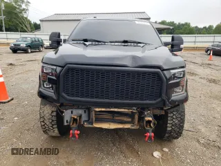 2017 Ford F-150 XL with VIN 1FTFW1EGXHFB14021, listed as a Copart auction lot 56183445 with 151,449 mi miles and Salvage title. Bid and sale history available at DreamBid. Image 5.