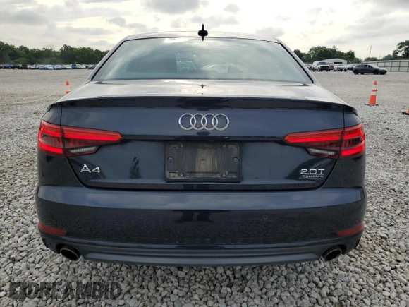 2017 Audi A4 Premium Plus with VIN WAUENAF40HN070469, listed as a Copart auction lot 61042625 with 63,087 mi miles and Salvage title. Bid and sale history available at DreamBid. Image 6.