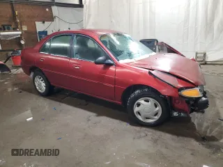 1997 Ford Escort LX with VIN 1FALP13P2VW405696, listed as a Copart auction lot 45126975 with 214,475 mi miles and Salvage Title. Bid and sale history available at carsss.com. Image 4.