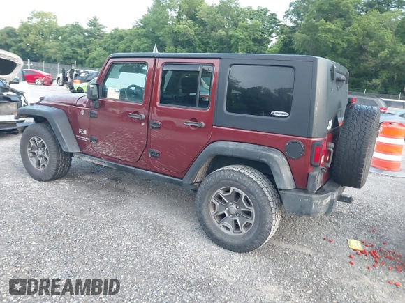 2008 Jeep Wrangler Unlimited X z VIN 1J4GA39128L568988, wystawiony jako IAAI lot #42445403 z przebiegiem 198 032 mil mil oraz . Historia ofert i sprzedaży dostępna na DreamBid. Obrazek 3.