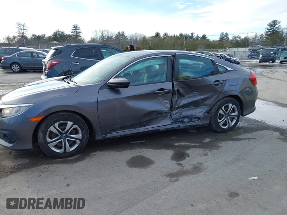 2017 Honda Civic Sedan LX with VIN 19XFC2F63HE222639, listed as a IAAI auction lot 41698385 with 134,708 mi miles. Bid and sale history available at carsss.com. Image 6.