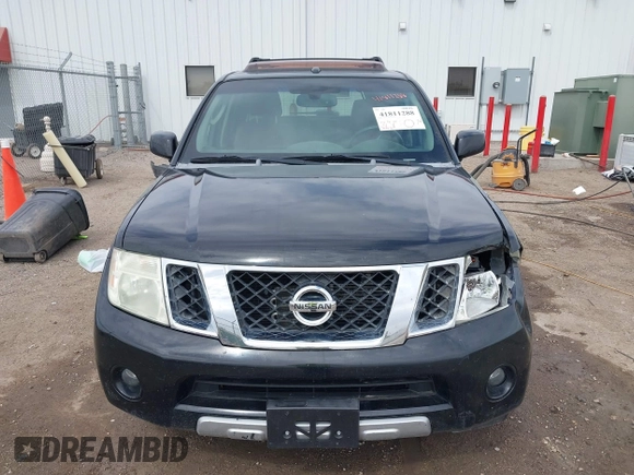 2008 Nissan Pathfinder S with VIN 5N1AR18U08C603446, listed as a IAAI auction lot 41811288 with 1 mi miles. Bid and sale history available at carsss.com. Image 11.