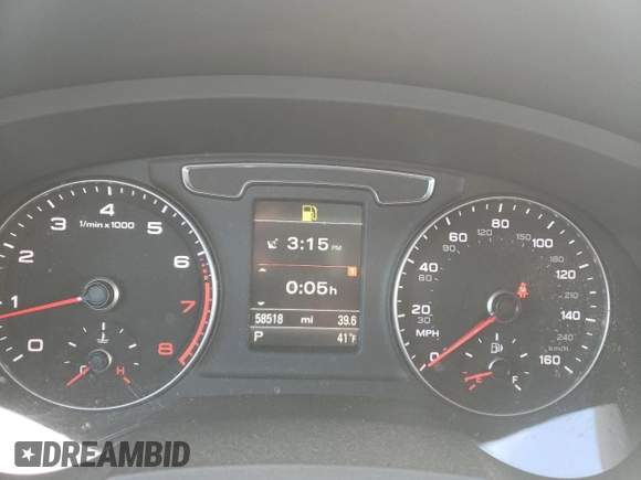 2018 Audi Q3 Premium Plus with VIN WA1JCCFS5JR034528, listed as a Copart auction lot 44626863 with 58,518 mi miles. Bid and sale history available at carsss.com. Image 9.