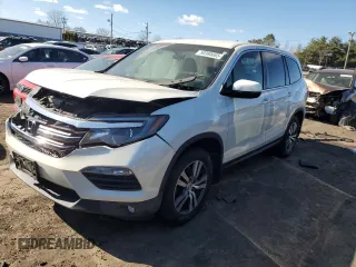 2016 Honda Pilot EX with VIN 5FNYF6H35GB126241, listed as a Copart auction lot 50380065 with 93,045 mi miles and Salvage Title. Bid and sale history available at carsss.com. Image 1.