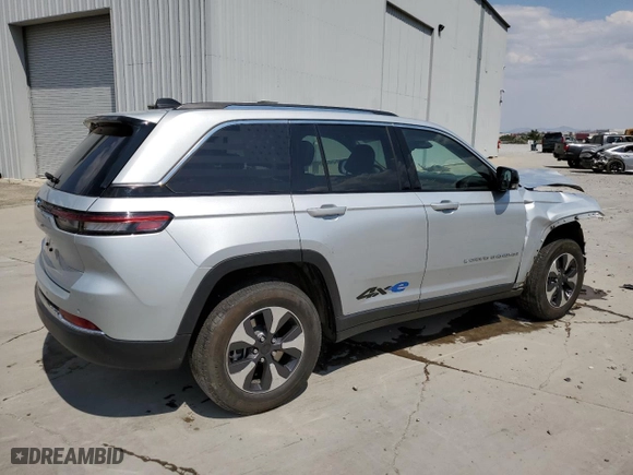 2023 Jeep Grand Cherokee 4xe 30th Anniversary with VIN 1C4RJYB68P8787277, listed as a Copart auction lot 62685364 with NaN miles and Salvage Title. Bid and sale history available at carsss.com. Image 3.