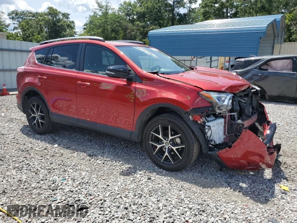 2017 Toyota RAV4 SE with VIN JTMJFREV3HJ160259, listed as a Copart auction lot 61821215 with 77,848 mi miles and Salvage title. Bid and sale history available at DreamBid. Image 4.