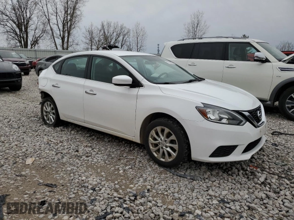 2018 Nissan Sentra S with VIN 3N1AB7AP8JY204249, listed as a Copart auction lot 51327885 with 172,568 mi miles and Clean Title. Bid and sale history available at DreamBid. Image 4.