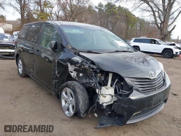 2016 Toyota Sienna L with VIN 5TDZK3DC7GS721298, listed as a IAAI auction lot 41727005 with 169,282 mi miles and . Bid and sale history available at DreamBid. Image 6.