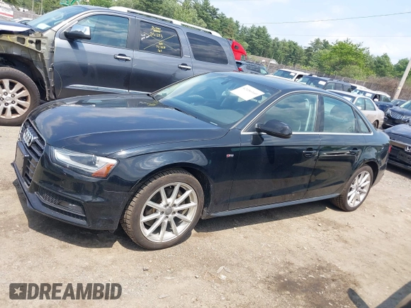 2014 Audi A4 Premium Plus with VIN WAUHFAFL0EN016523, listed as a IAAI auction lot 42456160 with 62,883 mi miles and . Bid and sale history available at DreamBid. Image 14.