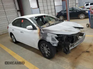 2017 Nissan Sentra S with VIN 3N1AB7AP4HY246346, listed as a Copart auction lot 51234775 with Not Provided miles and Salvage Title. Bid and sale history available at carsss.com. Image 4.