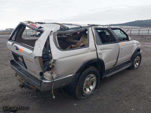 1999 Toyota 4Runner SR5 with VIN JT3HN86R7X0245224, listed as a IAAI auction lot 41307262 with 1 mi miles. Bid and sale history available at carsss.com. Image 4.
