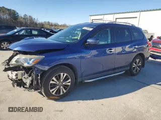 2017 Nissan Pathfinder SV z VIN 5N1DR2MN0HC660148, wystawiony jako Copart lot #42090065 z przebiegiem 148 478 mil mil oraz Szkody całkowita. Historia ofert i sprzedaży dostępna na DreamBid. Obrazek 1.