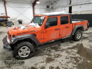 2023 Jeep Gladiator Rubicon with VIN 1C6JJTBG9PL581012, listed as a Copart auction lot 44512095 with 19,969 mi miles and Non Repairable. Bid and sale history available at carsss.com. Image 1.