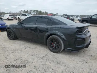 2023 Dodge Charger SRT Hellcat Widebody Jailbreak with VIN 2C3CDXL98PH553381, listed as a Copart auction lot 47238865 with 18,956 mi miles and Salvage Title. Bid and sale history available at carsss.com. Image 2.
