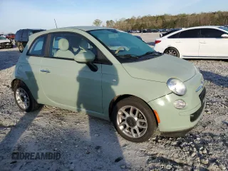 2013 FIAT 500 Pop with VIN 3C3CFFAR9DT543839, listed as a Copart auction lot 50537445 with 166,177 mi miles and Salvage Title. Bid and sale history available at carsss.com. Image 4.