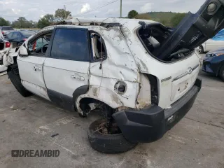 2007 Hyundai Tucson SE with VIN KM8JN12D77U631936, listed as a Copart auction lot 73981684 with 0 mi miles and Non Repairable. Bid and sale history available at carsss.com. Image 2.
