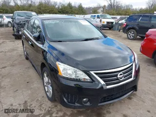 2014 Nissan Sentra SV with VIN 3N1AB7AP6EY330583, listed as a IAAI auction lot 41467309 with 155,017 mi miles. Bid and sale history available at carsss.com. Image 1.