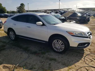 2015 Honda Crosstour EX with VIN 5J6TF3H34FL000354, listed as a Copart auction lot 76120384 with 124,654 mi miles and Salvage Title. Bid and sale history available at carsss.com. Image 4.