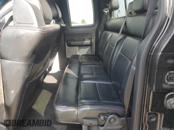 2008 Ford F-150 XL with VIN 1FTPX12V08KC11367, listed as a Copart auction lot 54267455 with 144,631 mi miles and Salvage title. Bid and sale history available at DreamBid. Image 10.