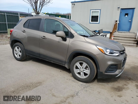 2022 Chevrolet Trax LT with VIN KL7CJPSM8NB519969, listed as a Copart auction lot 51217705 with 76,629 mi miles and Clean Title. Bid and sale history available at carsss.com. Image 4.