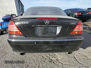 2005 Mercedes-Benz CL-Class 5.0L with VIN WDBPJ75J85A046603, listed as a Copart auction lot 44466185 with 146,702 mi miles and Salvage Title. Bid and sale history available at carsss.com. Image 6.