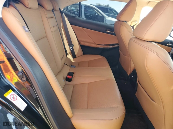 2018 Lexus IS with VIN JTHBA1D23J5079643, listed as a Copart auction lot 51203185 with 34,987 mi miles and Salvage Title. Bid and sale history available at carsss.com. Image 10.