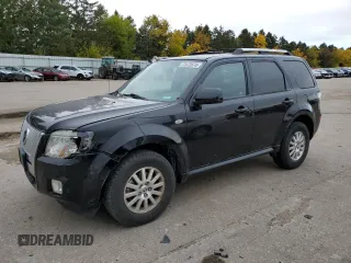 2009 Mercury Mariner Premier with VIN 4M2CU97G39KJ24297, listed as a Copart auction lot 77472674 with 153,316 mi miles and Salvage Title. Bid and sale history available at carsss.com. Image 1.