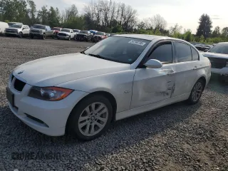 2007 BMW 3 Series 328i with VIN WBAVA37517NL15390, listed as a Copart auction lot 54798795 with Not provided miles and Salvage title. Bid and sale history available at DreamBid. Image 1.