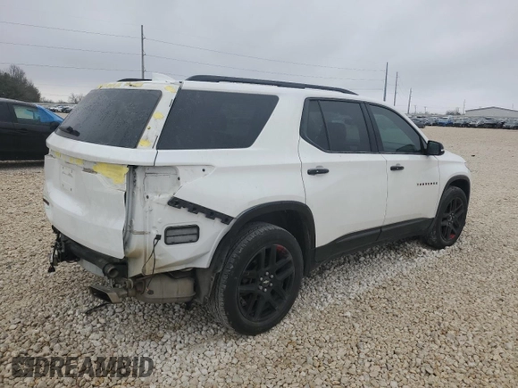 2020 Chevrolet Traverse Premier with VIN 1GNERKKW3LJ266840, listed as a Copart auction lot 47392335 with 69,811 mi miles and Salvage title. Bid and sale history available at DreamBid. Image 3.