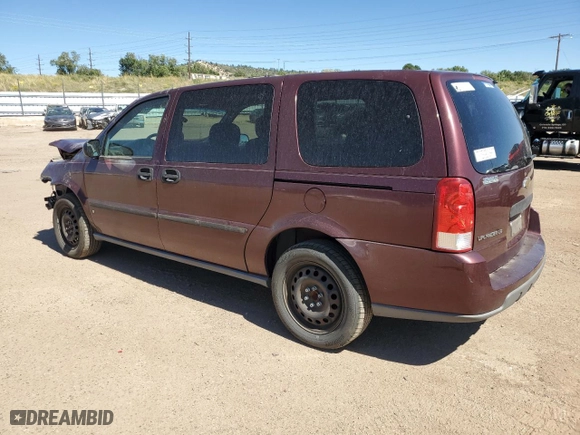 2007 Chevrolet Uplander LS Fleet with VIN 1GNDV23147D119375, listed as a Copart auction lot 72281224 with NaN miles and Salvage Title. Bid and sale history available at carsss.com. Image 2.