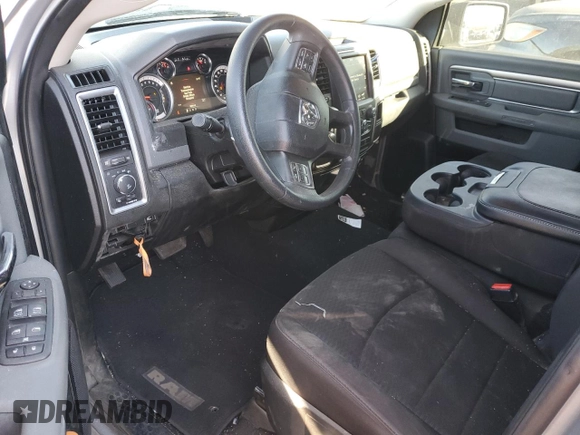 2019 Ram 1500 Classic Warlock with VIN 1C6RR6GG4KS742001, listed as a Copart auction lot 85534664 with 38,502 mi miles and Salvage Title. Bid and sale history available at carsss.com. Image 8.