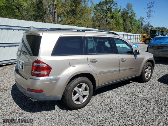 2007 Mercedes-Benz GL-Class with VIN 4JGBF71E47A144080, listed as a Copart auction lot 48615265 with NaN miles and Clean Title. Bid and sale history available at carsss.com. Image 3.