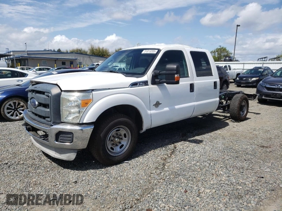 2012 Ford F-250 XL with VIN 1FT7W2AT1CEC57483, listed as a Copart auction lot 51013205 with Not provided miles and Salvage title. Bid and sale history available at DreamBid. Image 1.