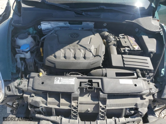 2018 Volkswagen Beetle S with VIN 3VWFD7AT9JM702507, listed as a Copart auction lot 77207394 with 82,979 mi miles and Salvage Title. Bid and sale history available at carsss.com. Image 12.