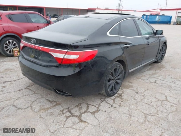2012 Hyundai Azera with VIN KMHFH4JG4CA149544, listed as a IAAI auction lot 41499854 with 157,302 mi miles. Bid and sale history available at carsss.com. Image 4.