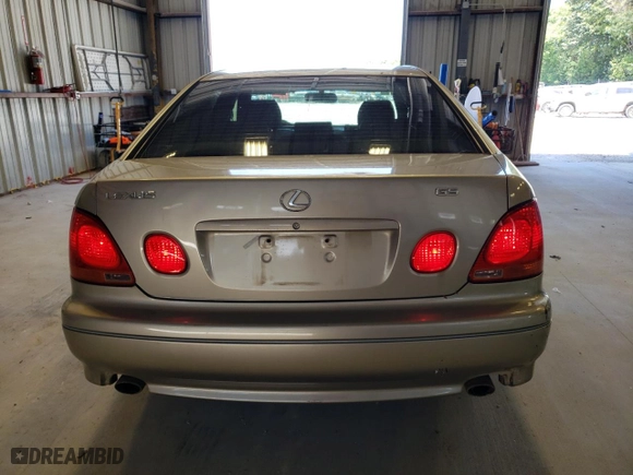 2001 Lexus GS 300 with VIN JT8BD69S810126644, listed as a Copart auction lot 58434974 with 260,272 mi miles and Salvage Title. Bid and sale history available at carsss.com. Image 6.