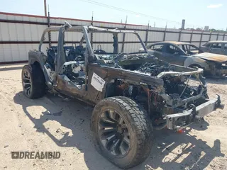 2019 Jeep Wrangler Unlimited Sahara with VIN 1C4HJXEG0KW528118, listed as a IAAI auction lot 40025648 with Not Provided miles and . Bid and sale history available at DreamBid. Image 1.