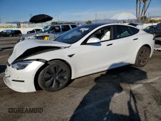 2022 Tesla Model S with VIN 5YJSA1E59NF469984, listed as a Copart auction lot 38543354 with Not provided miles and . Bid and sale history available at DreamBid. Image 1.