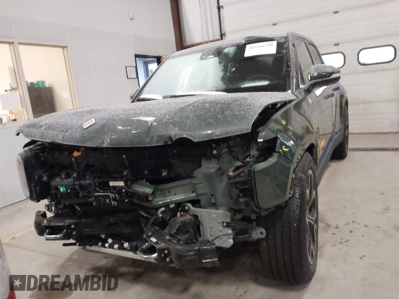 2022 Rivian R1T Adventure Package with VIN 7FCTGAAA0NN004365, listed as a IAAI auction lot 41534730 with 1 mi miles. Bid and sale history available at carsss.com. Image 12.