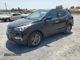 2017 Hyundai Santa Fe 2.4L with VIN 5NMZU3LB0HH012641, listed as a Copart auction lot 61182365 with 169,561 mi miles and Salvage title. Bid and sale history available at DreamBid. Image 1.